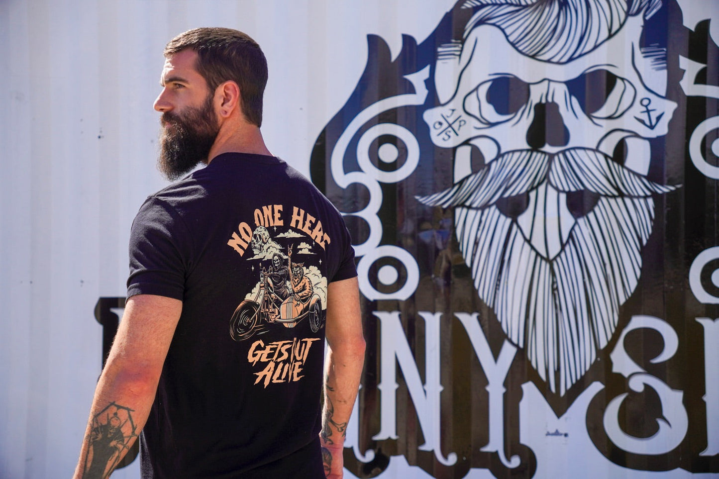 No one here gets out alive T-shirt